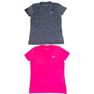 Two under armor shirts sz md